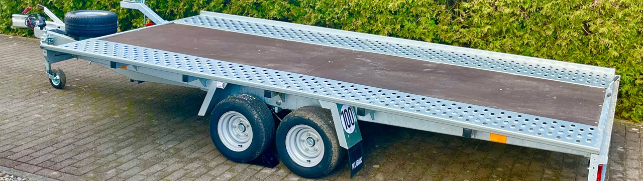 Fahrzeugtrailer Vermietung!